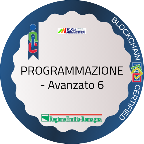 PROGRAMMAZIONE - Avanzato 6